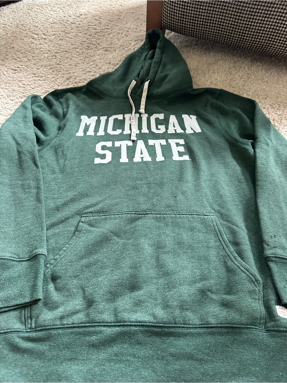 Michigan State Crewneck Hoodie Sweatshirt - Green